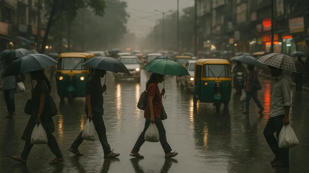 ગુજરાતમાં 25 મે સુધી ભારે વરસાદની આગાહી: વલસાડથી રાજકોટ સુધી વિસ્તારો એલર્ટ પર