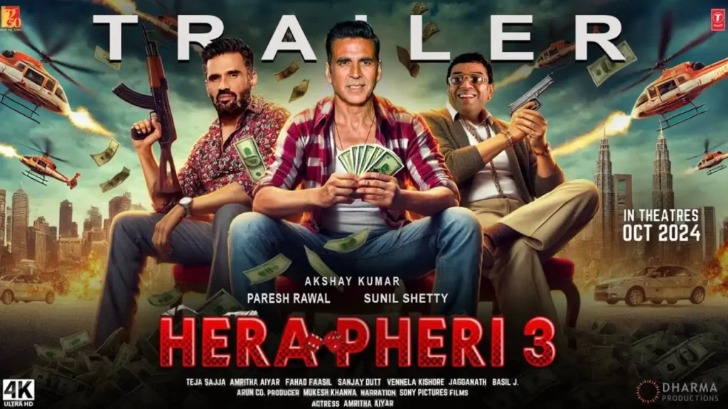 Hera Pheri 3's explosive teaser