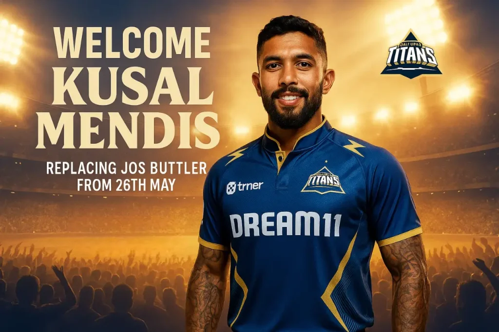 Kusal Mendis who will replace Jos Buttler from 26th May onwards!