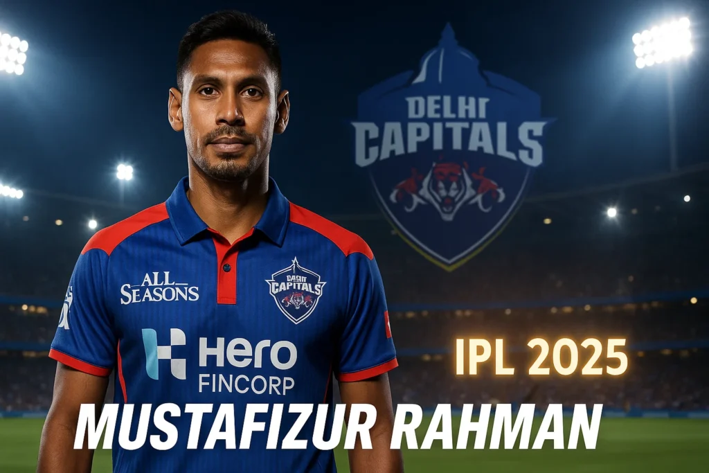 Mustafizur Rahman joins Delhi Capitals in IPL 2025