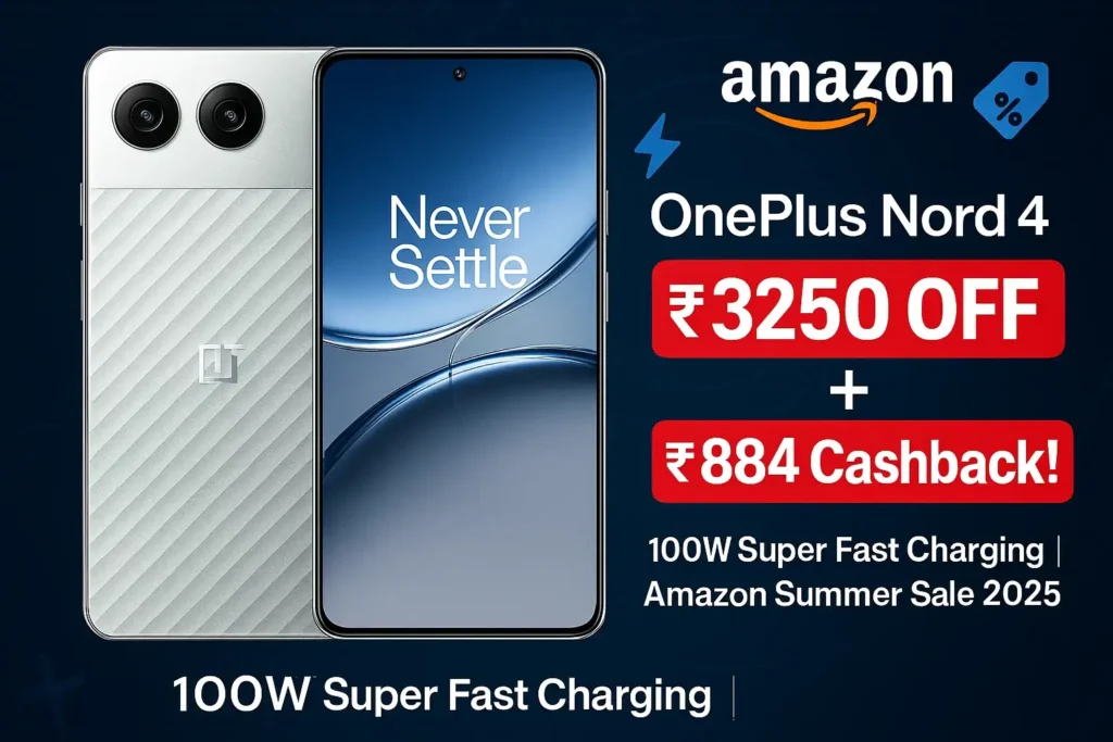 OnePlus Nord 4 5G available in Amazon Summer Sale