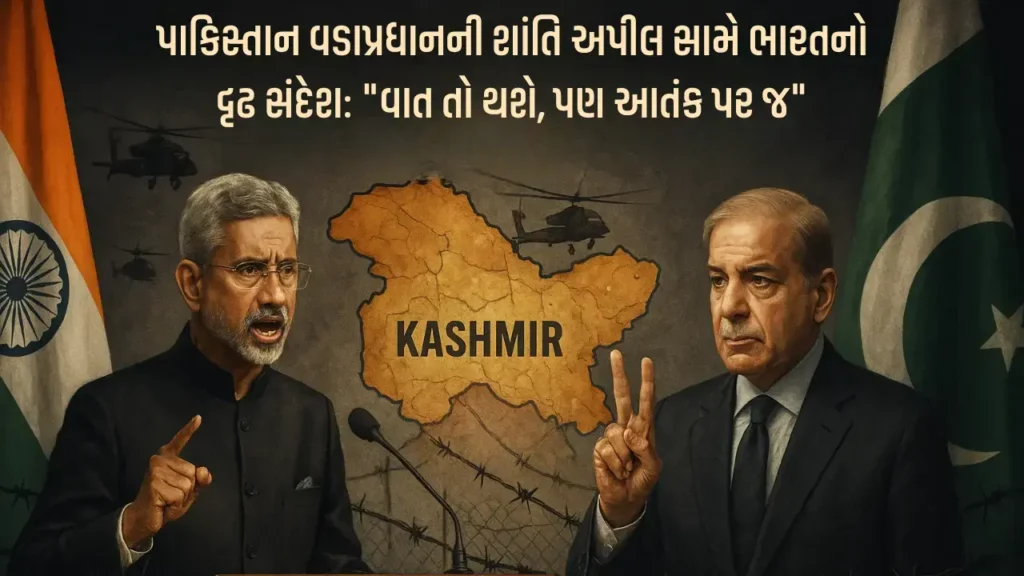 Pakistan PM Shahbaz Sharif said - 'I am ready for peace talks', India gave this reply
