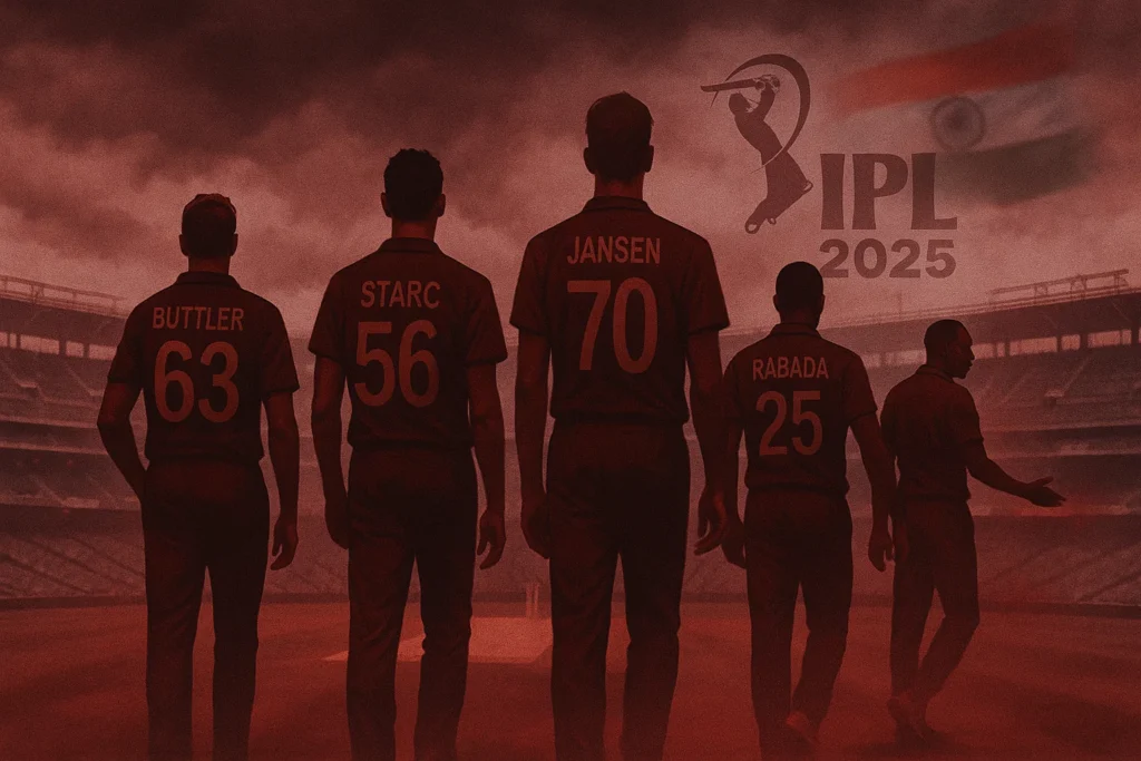 IPL 2025માં ઝટકો: આ વિદેશી સ્ટાર ખેલાડીઓ હવે ભારત નહીં ફરે!
