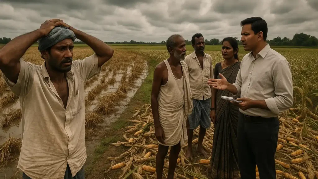 Unseasonal rains destroy crops In this state, the government is giving compensation to the farmers